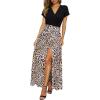 5001-black Leopard Print