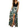 Black Floral Leaf