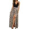 Black Floral Leopard