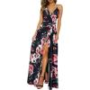 Black Floral Pink