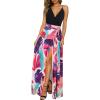 Black Floral Purple