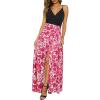 Black Floral Rose White