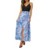 Blue Abstract Floral