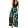 Green Floral Pink