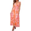 Orange Abstract Floral