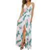 White Floral Leaf
