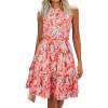 Pink Floral Orange