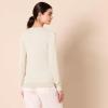 Amazon Essentials Femme Pull Léger à Manches Longues, Col en V, Coupe Classique (Disponible en Grande Taille)(Pêche Pâle)