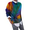 2 en 1 Pull Femme Hiver- Sweat Oversize Femme Manche Longue-Sweatshirts Femme Col Rond Couleur Unie Chandails Décontractée Loose Sweater Pullover Blouse Vintage Grande Taille Tricot Mode Chaud Pulls(Z17-multicolore)