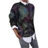 2 en 1 Pull Femme Hiver- Sweat Oversize Femme Manche Longue-Sweatshirts Femme Col Rond Couleur Unie Chandails Décontractée Loose Sweater Pullover Blouse Vintage Grande Taille Tricot Mode Chaud Pulls(Z18-violet)