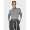 ONLY Pull en Maille ONLVENICE Pull en Maille(Light Grey Melange)