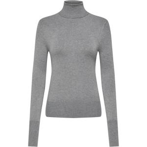 ONLY Pull en Maille ONLVENICE Pull en Maille(Light Grey Melange)