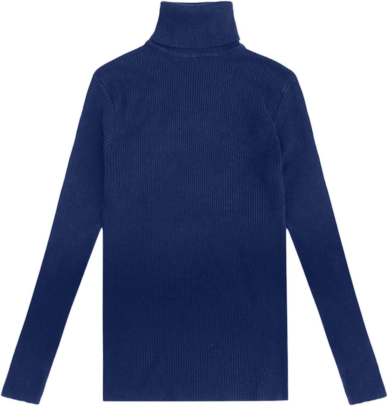 imageLegging col roul manches longues pour femme Automne Hiver 2022 Pull en tricot serr avec un pull noir fin sous le revers Chemise thermique manches longues pour hommeBu1