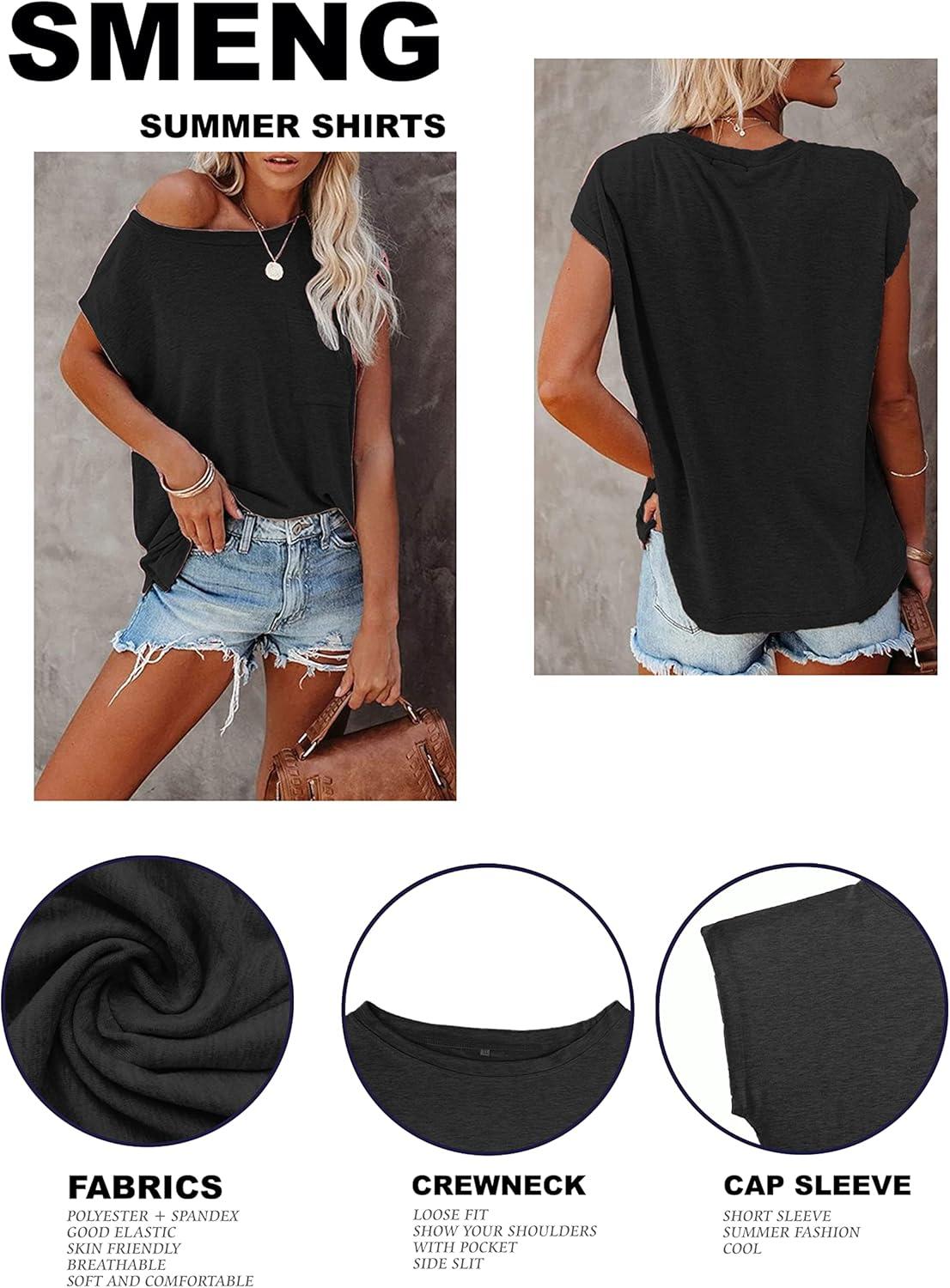 image:imageSMENG Sweat Femme sans Capuche Manche Longue Pull Col Rond Pure Elegant SweatshirtAf03noir