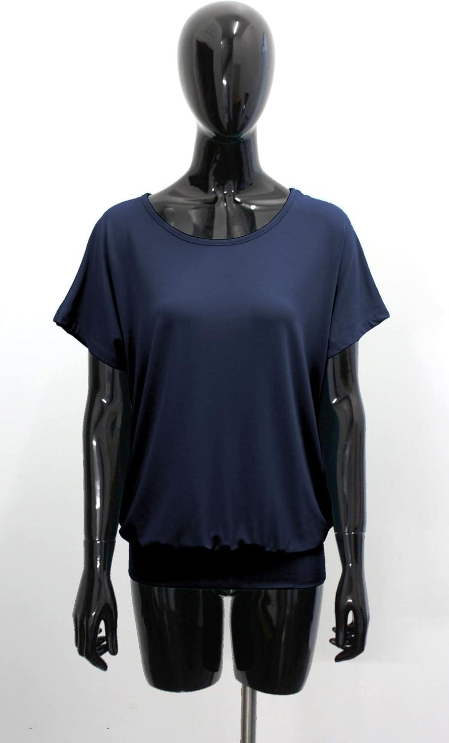 image:imageVan Der Rich TShirt Dos Trou FemmeMarineb