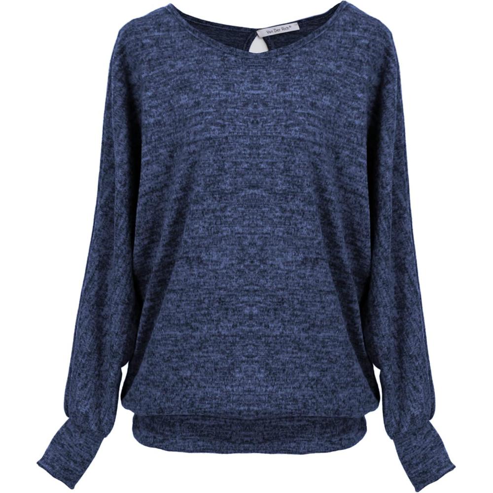 image:imageVan Der Rich TShirt Dos Trou FemmeMarine Pull