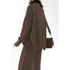 AOHITE Ensemble 2 pièces pour femme avec pull en tricot et pantalon à jambes larges(A Dark Coffee)