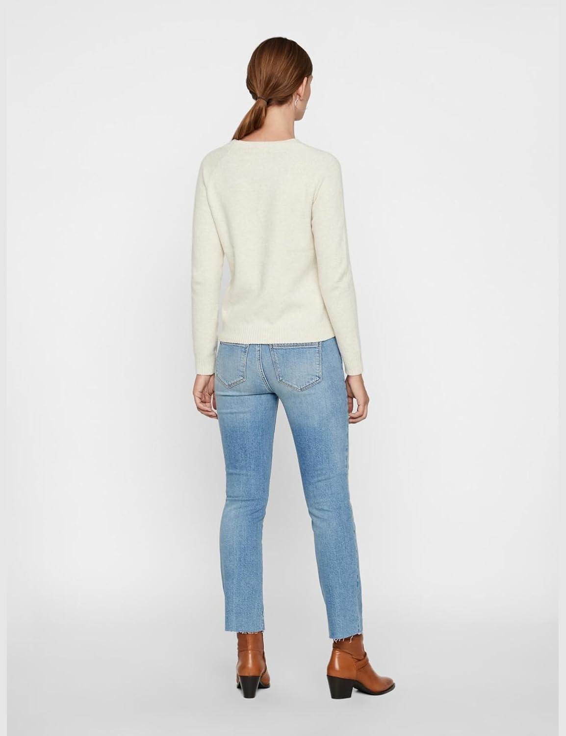 image:imageVERO MODA Pull en Maille VMDOFFY PullOversBirchDetailmelange