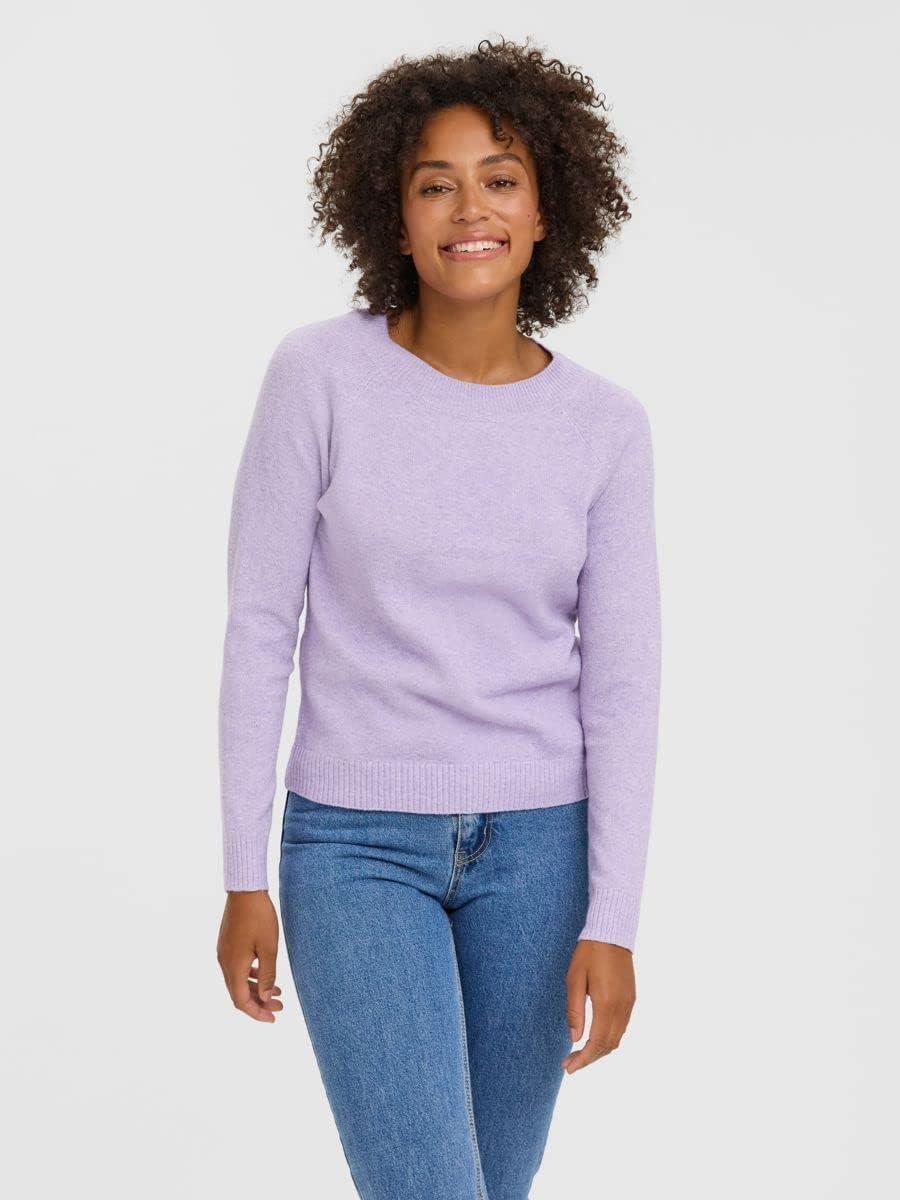 image:imageVERO MODA Pull en Maille VMDOFFY PullOversViolaDtail Mlang