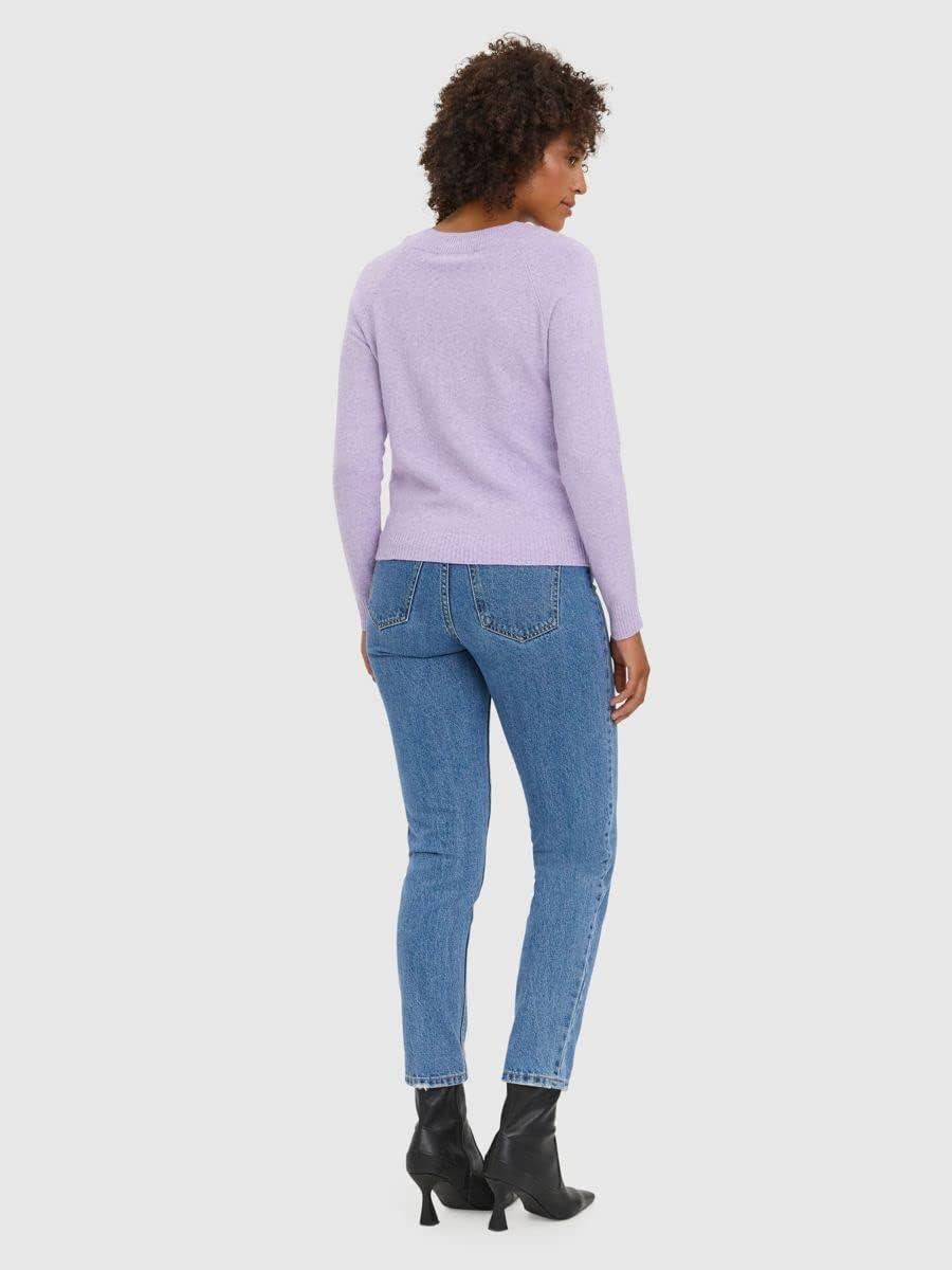 image:imageVERO MODA Pull en Maille VMDOFFY PullOversViolaDtail Mlang