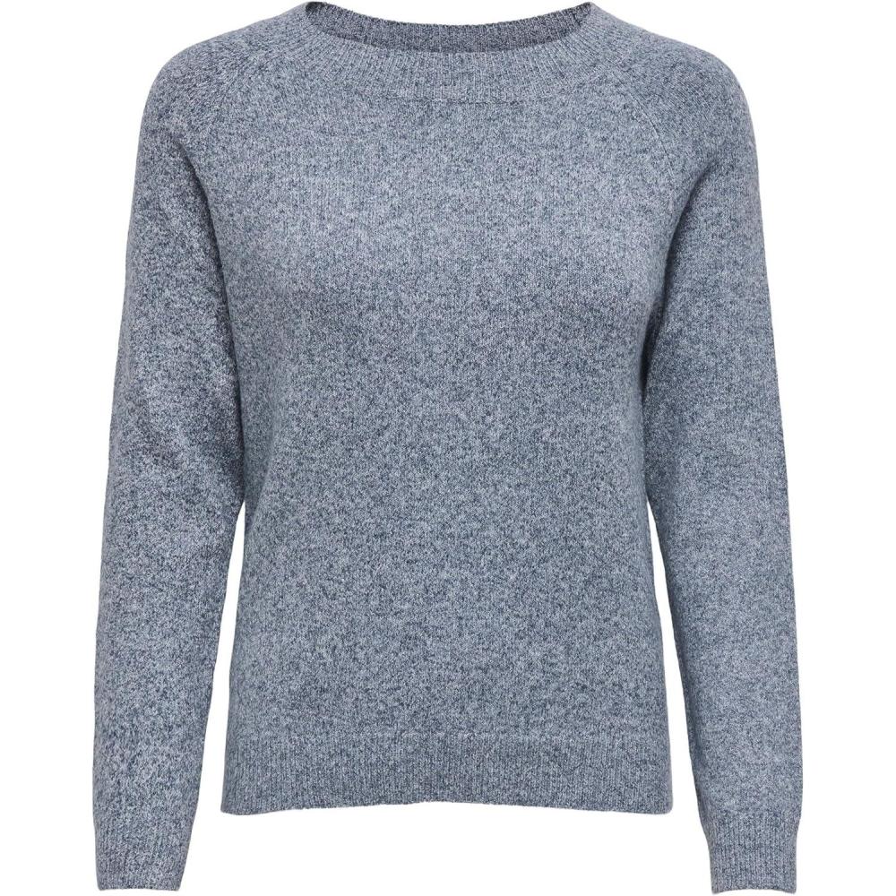 image:imageONLY Onlrica Life LS KNT Noos Pull a col en pour V FemmeMoonlit Ocean