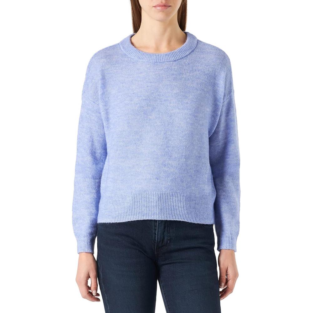 image:imageVERO MODA Pull en Maille VMDOFFY PullOversJacarandaDtailw Melange