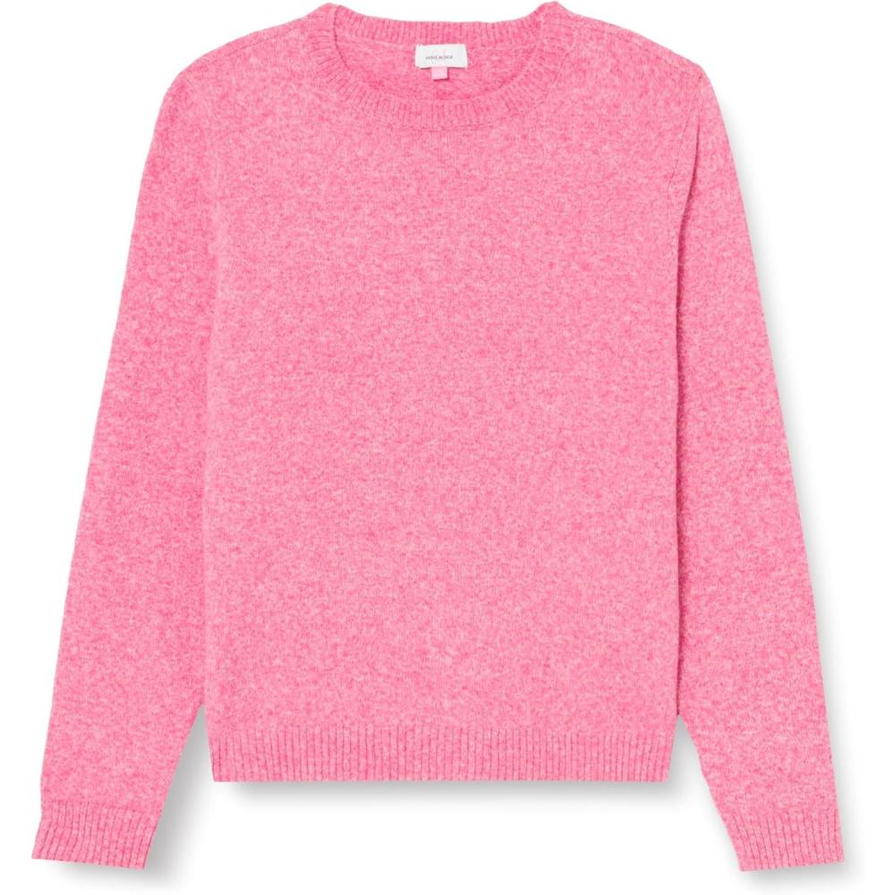 image:imageVERO MODA Pull en Maille VMDOFFY PullOversViolet FuchsiaDtails Mlange