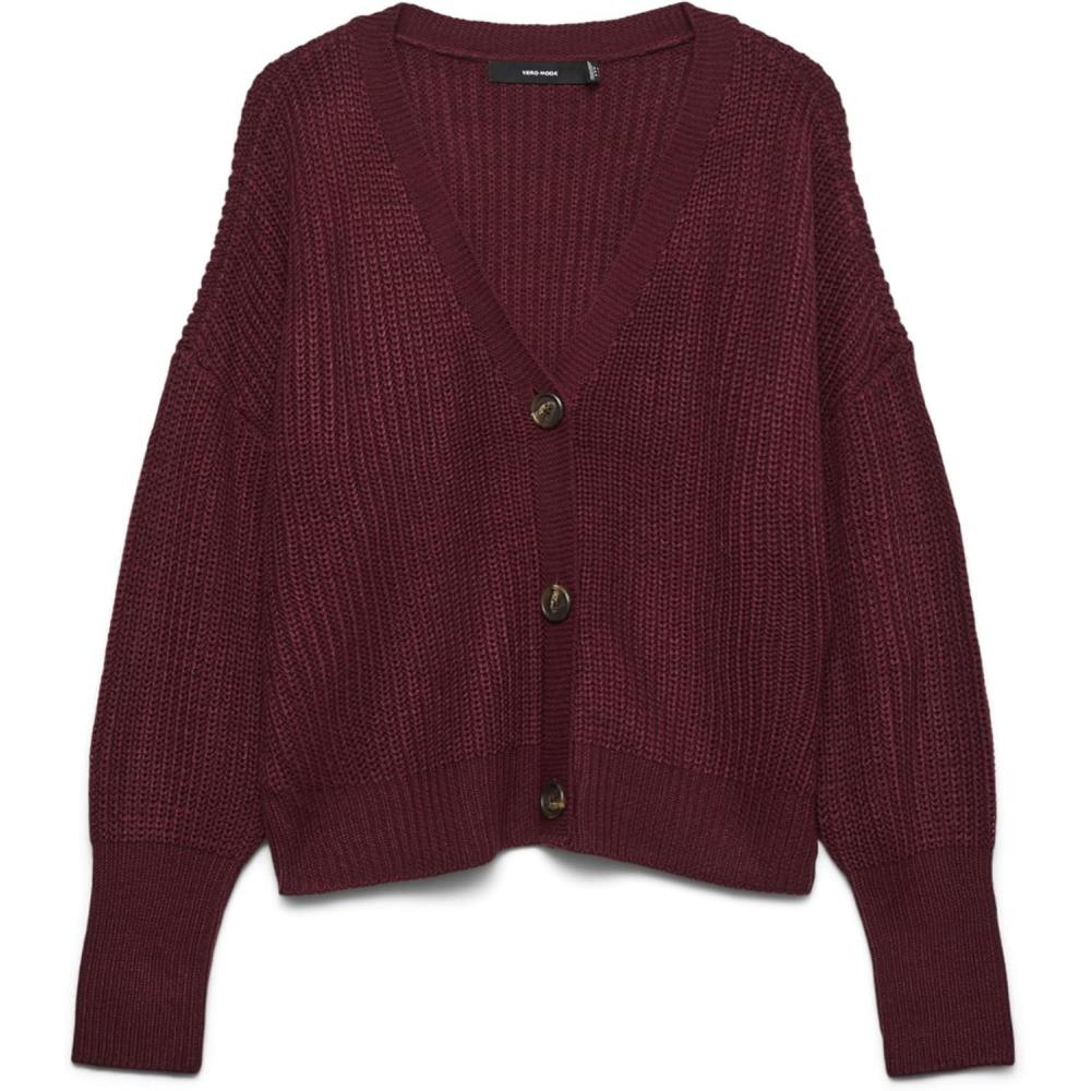 image:imageVERO MODA Cardigan VMLEA Cardigans en MaillePourpre