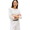 White (Ivory Silk/Dark Night Navy Fine Stp)
