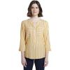 24449 - Yellow White Vertical Stripe
