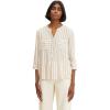30351 - Beige Offwhite Vertical Stripe