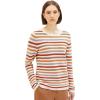 32441 - Orange Ottoman Stripe