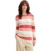 37227 - Red Apricot Block Stripe