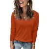 Long Sleeve-rust