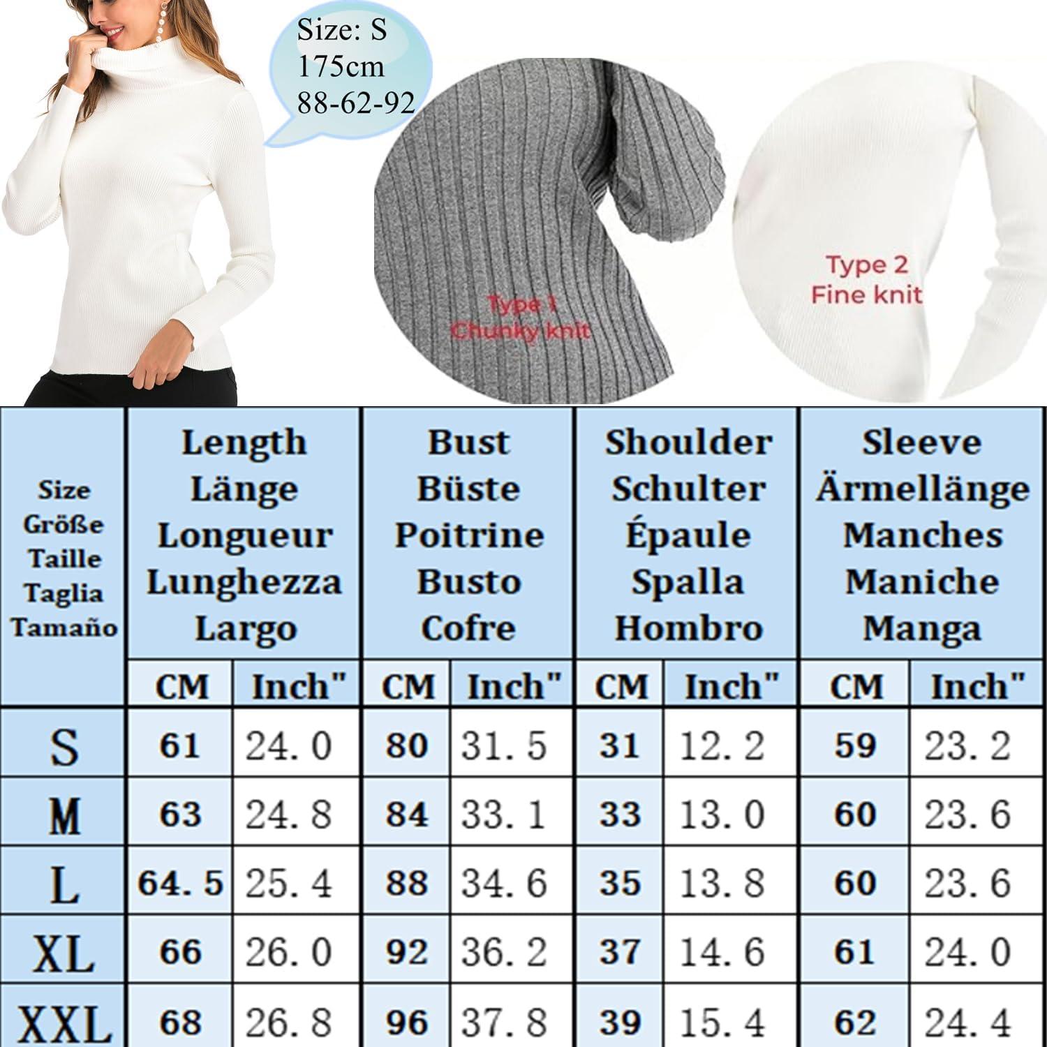 image:imagePull Femme Col Roul Tricot Hiver Chaud Thermal Ajust Moderne Serr Col Montant sousPull Basique Pullover Laine Top Haut Manches Longues Vintage Chic ConfortableBleu Marine B