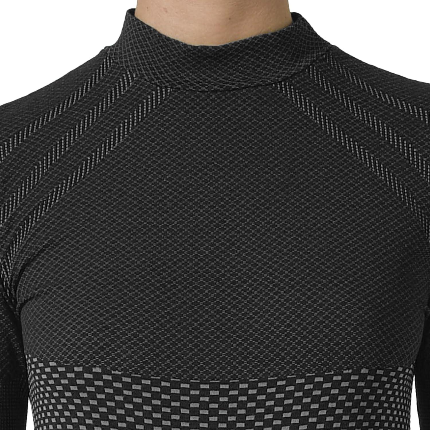 image:imageRisalti Debardeur Femme Thermique Manche Longue Energy sous Vtement Thermique Femme lastiques et Respirants Haut Thermique Femme Dbardeur Femme Tee Shirt Femme sans Couture Made in ItalyGris Anthracite
